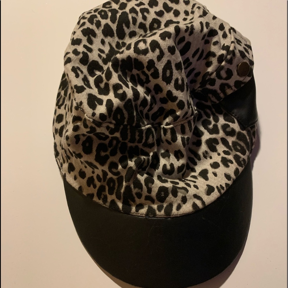Cheetah Print Hat
